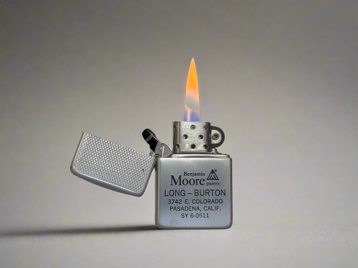 c. 1960’s Benjamin Moore Paints Flip Top Lighter