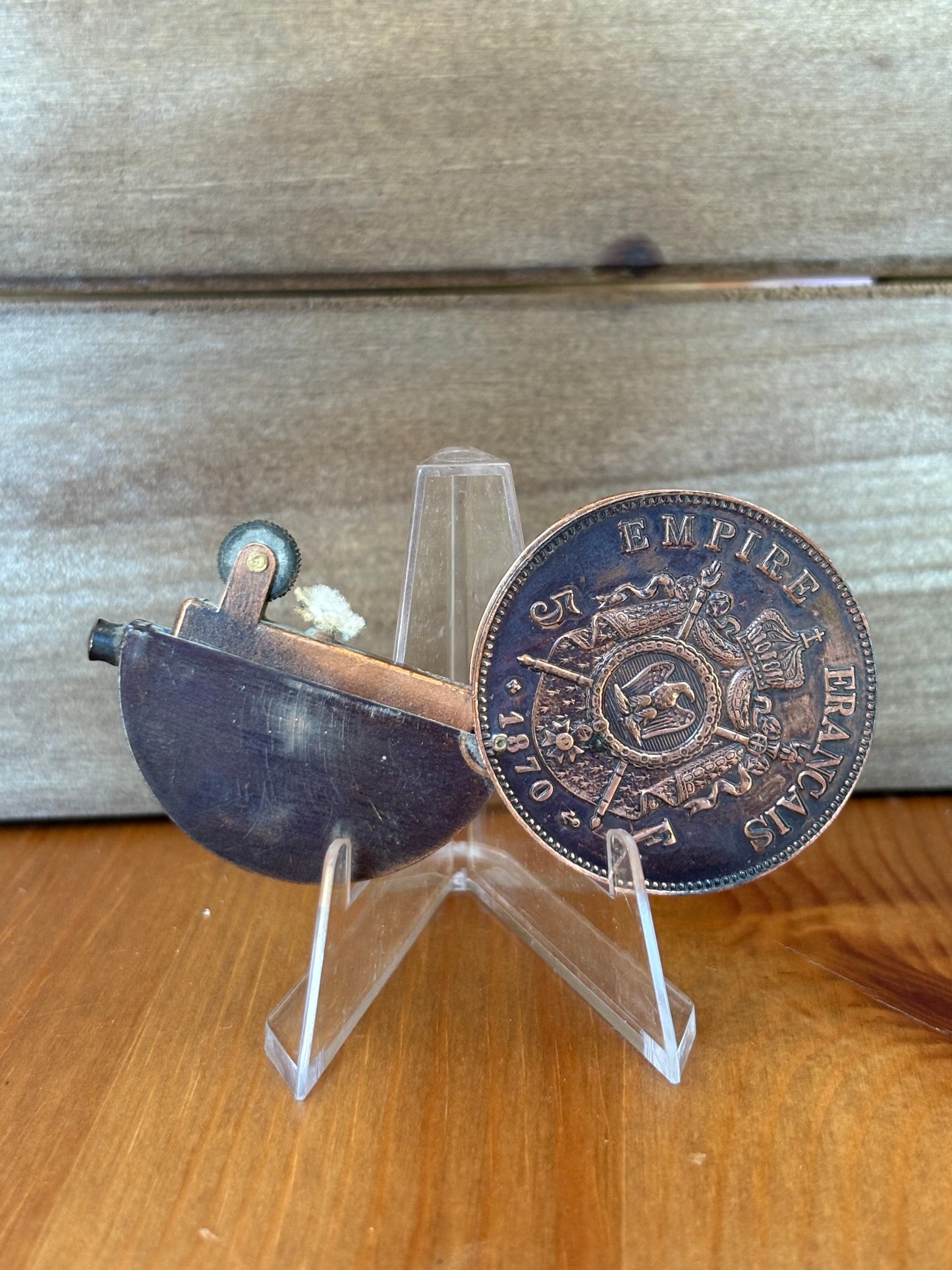 Napoleon III Coin Lighter