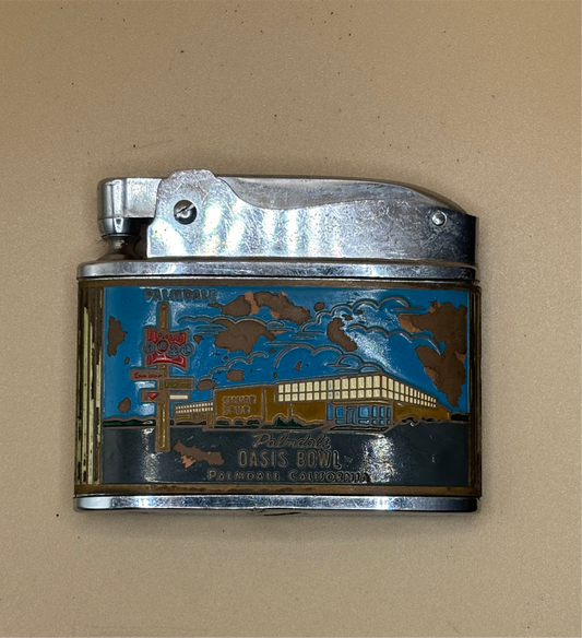 c. 1960’s Barlow Bowling Flat-Ad Lighter