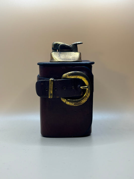 c. 1940’s Evans Belt Buckle Table Lighter