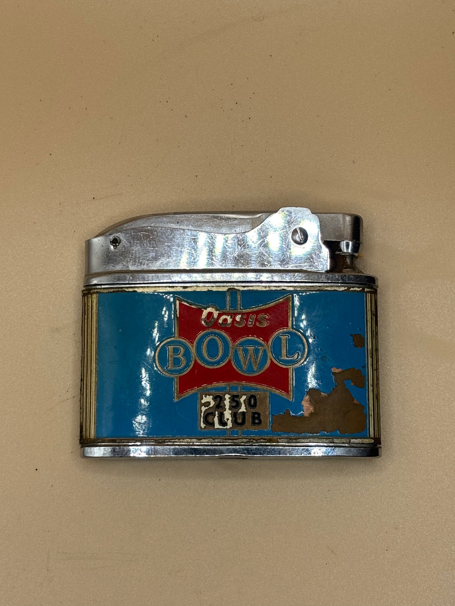 c. 1960’s Barlow Bowling Flat-Ad Lighter