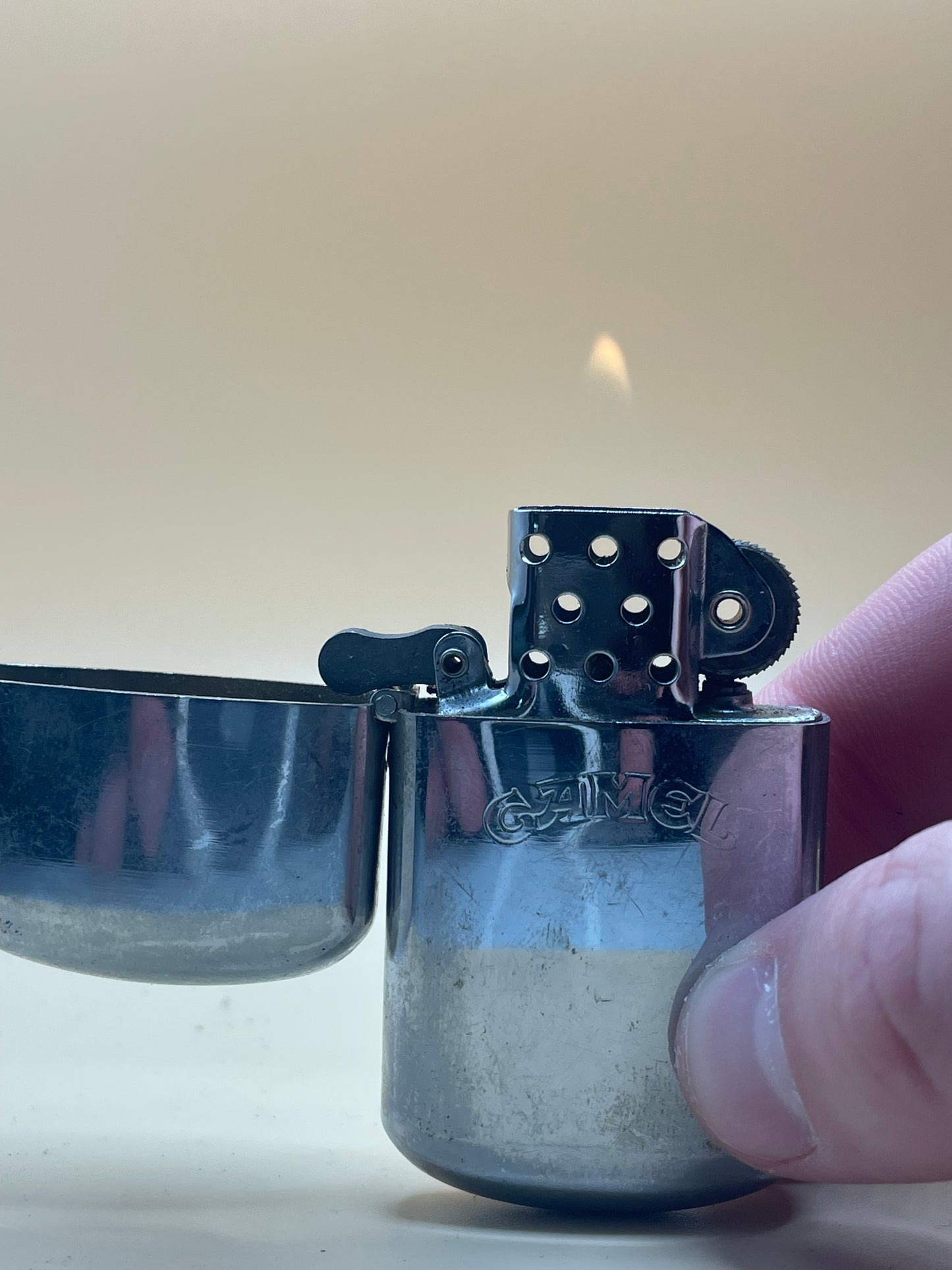 Silver Camel Lighter