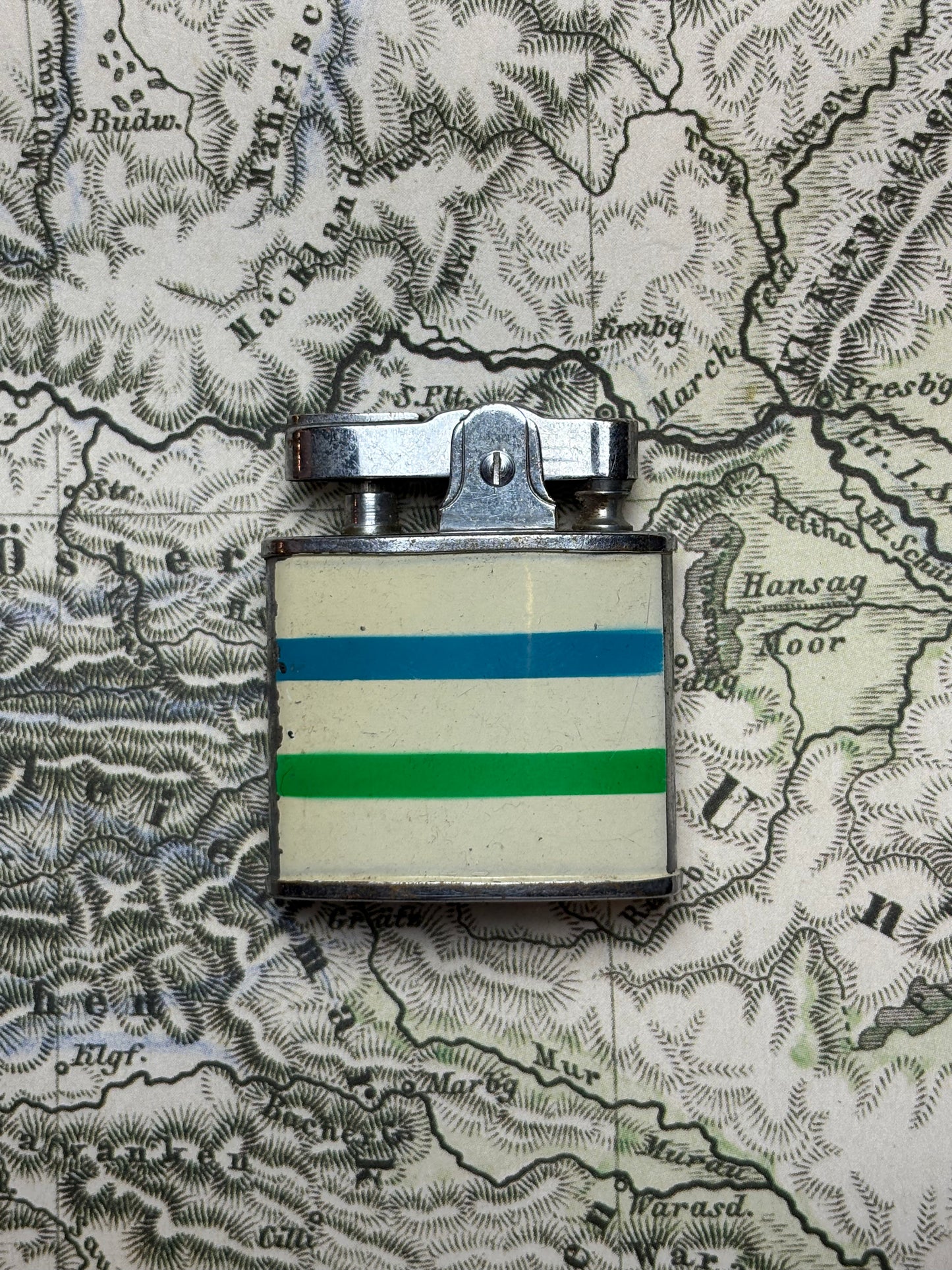 c. 1960’s Spring Mild Filters Pocket Lighter