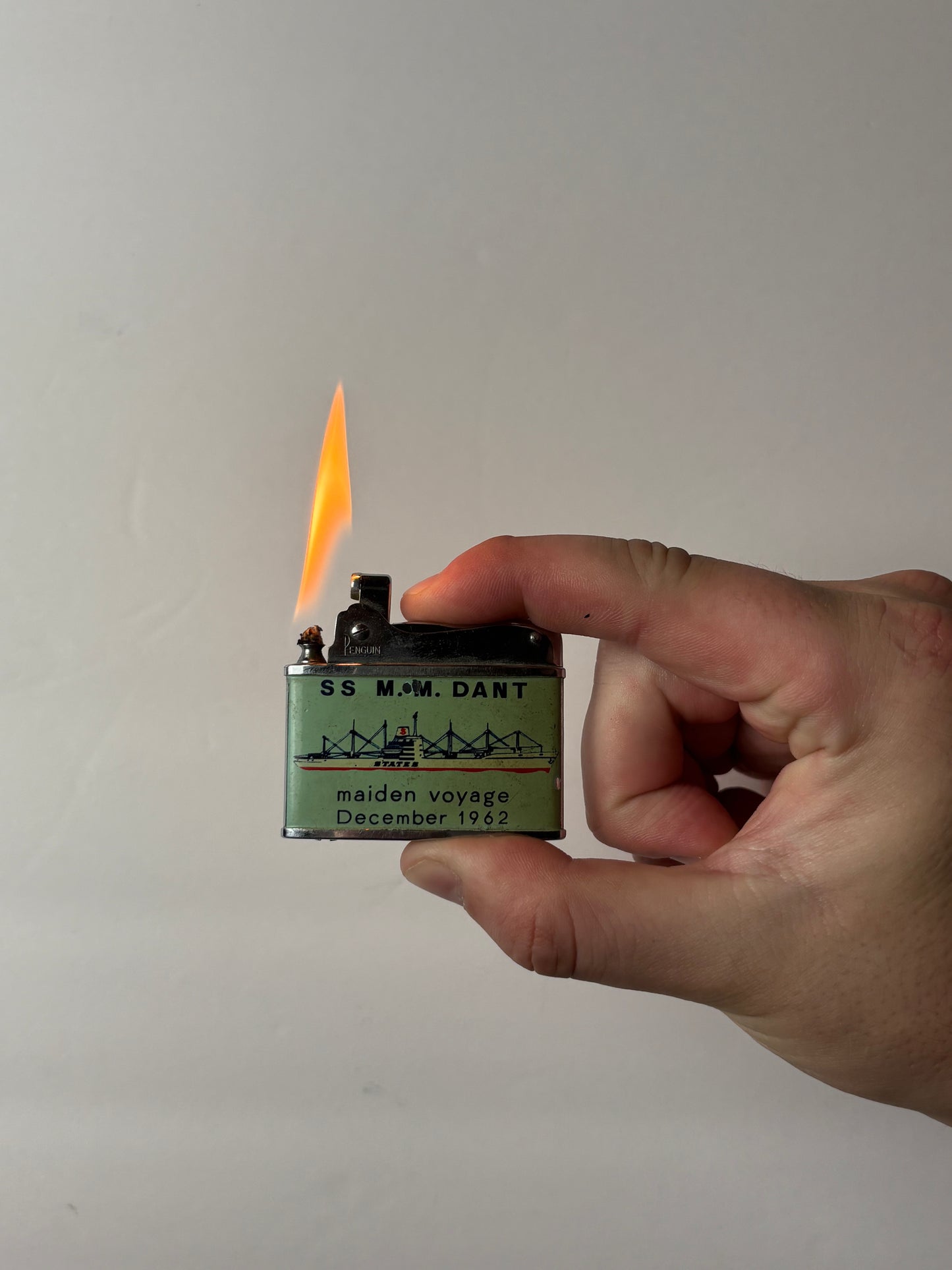 S.S. M.M. DANT Historical lighter