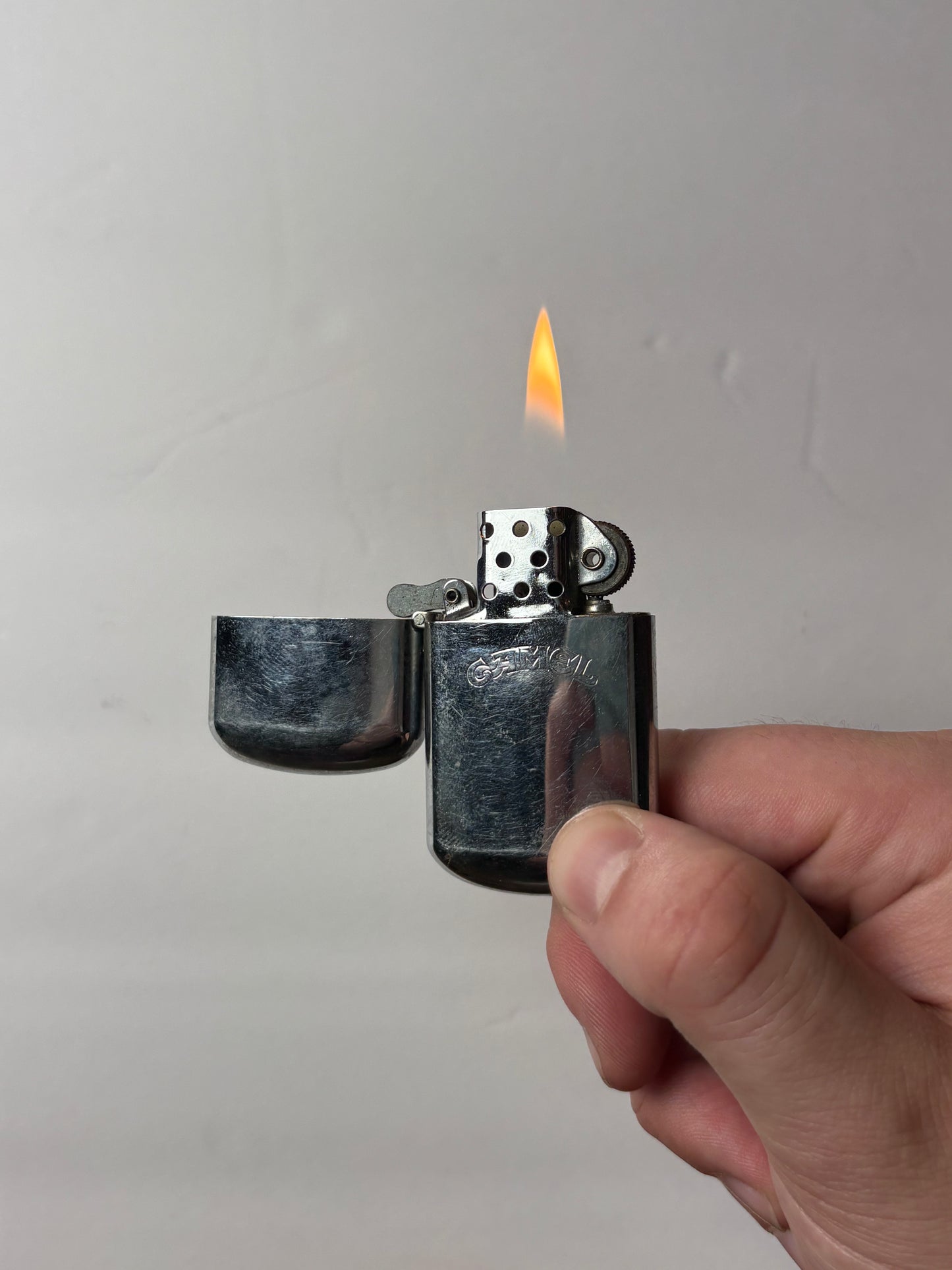 Silver Camel Lighter