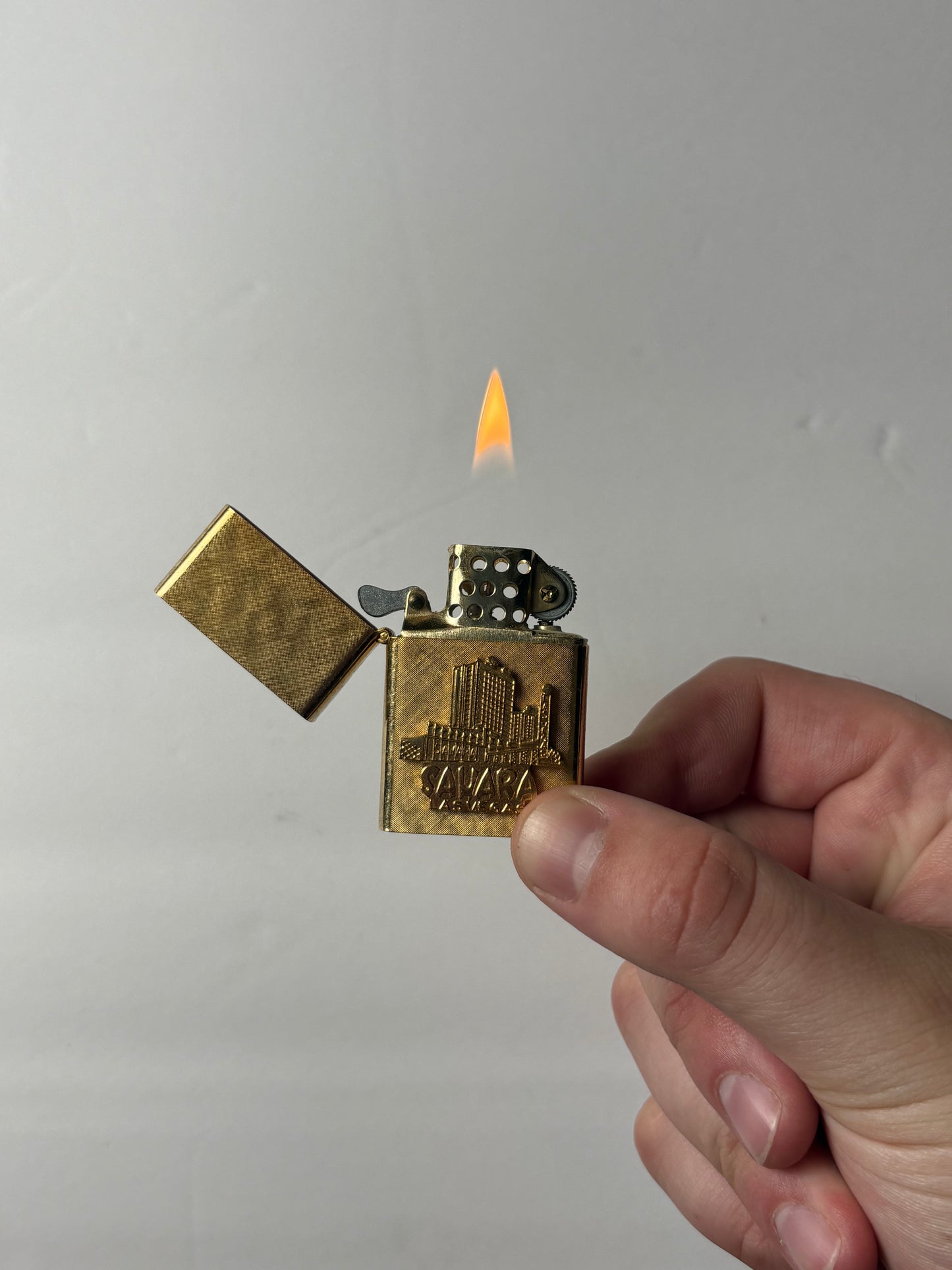 Sahara Las Vegas 14k Gold Plated Lighter
