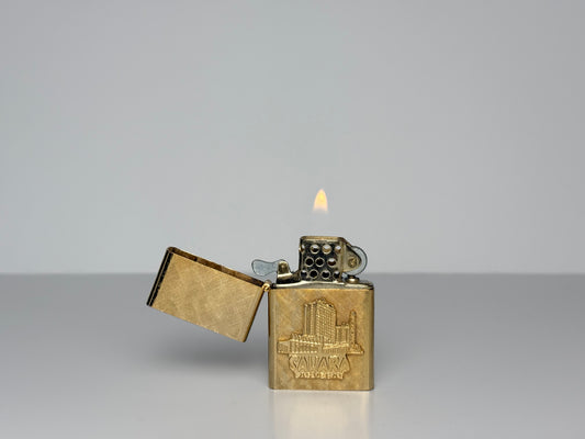 Sahara Las Vegas 14k Gold Plated Lighter
