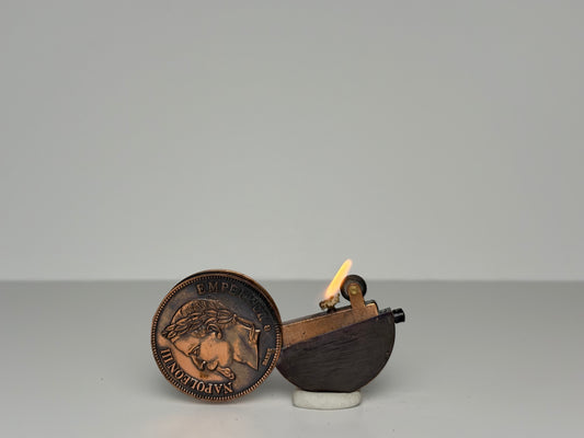 Napoleon III Coin Lighter