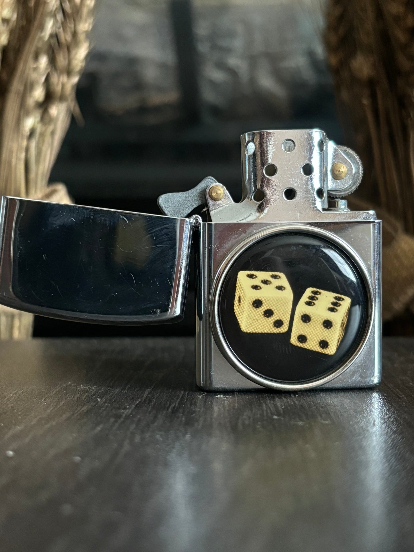 c. 1980’s Dice Flip Top Lighter