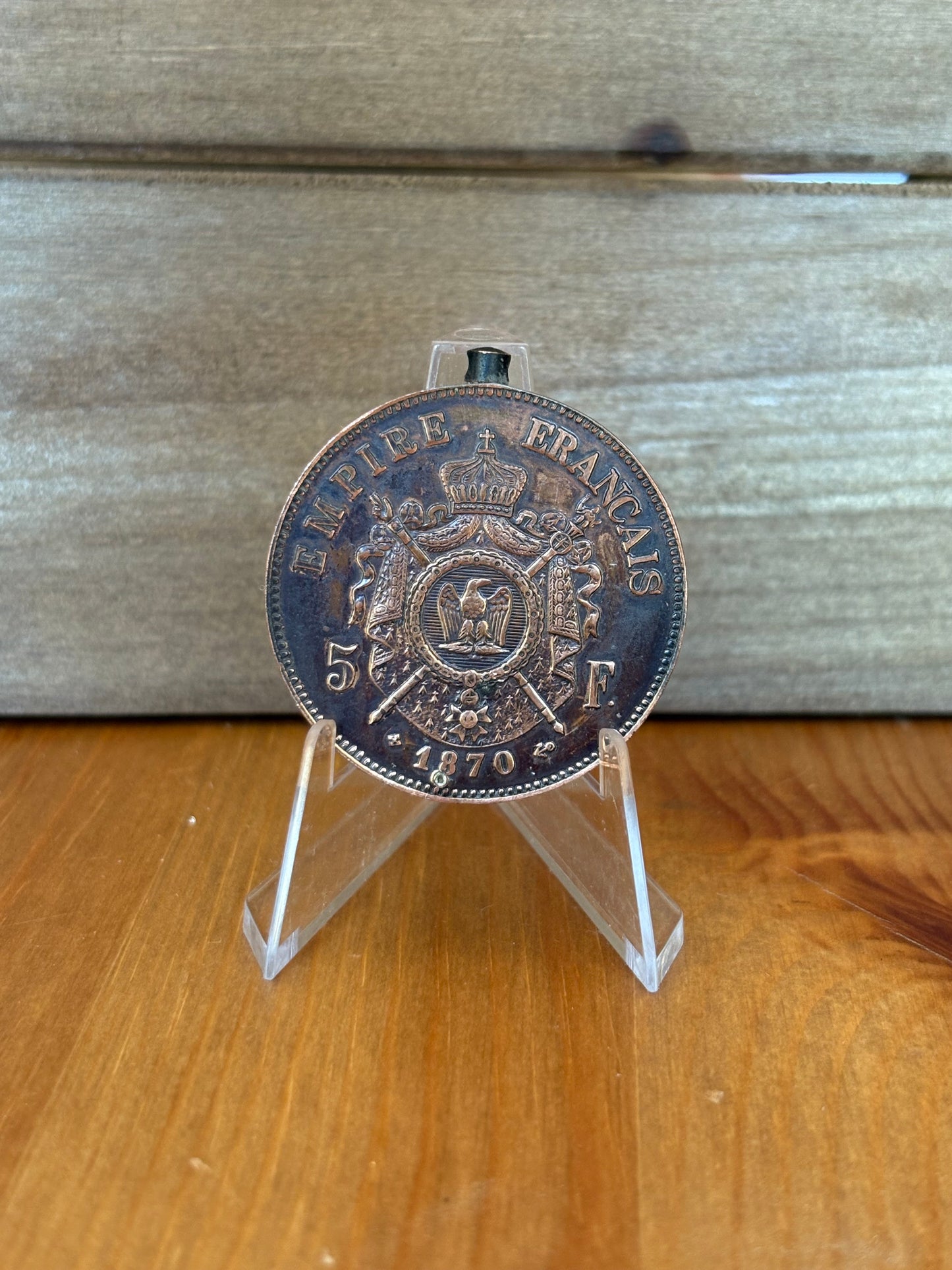 Napoleon III Coin Lighter