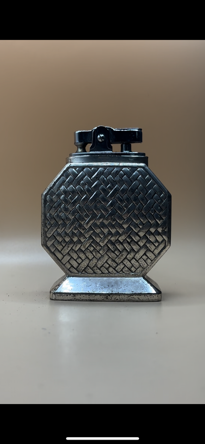 c. 1960’s Woven Pattern Table Lighter