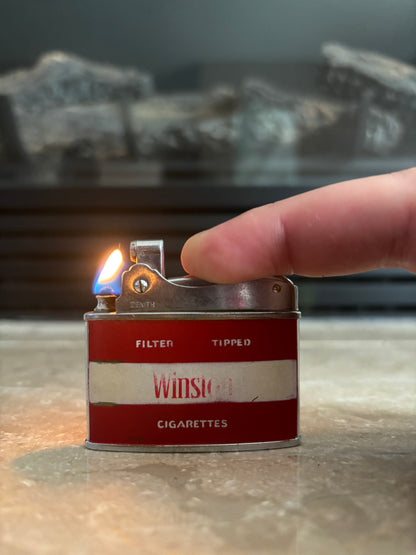 c.1960’s Zenith Winston Cigarettes Pocket Lighter