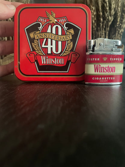 Winston 40th anniversary Lighter