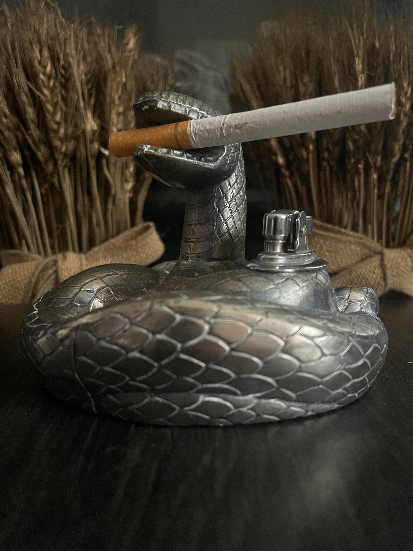 Snake Lighter/Ashtray Combo