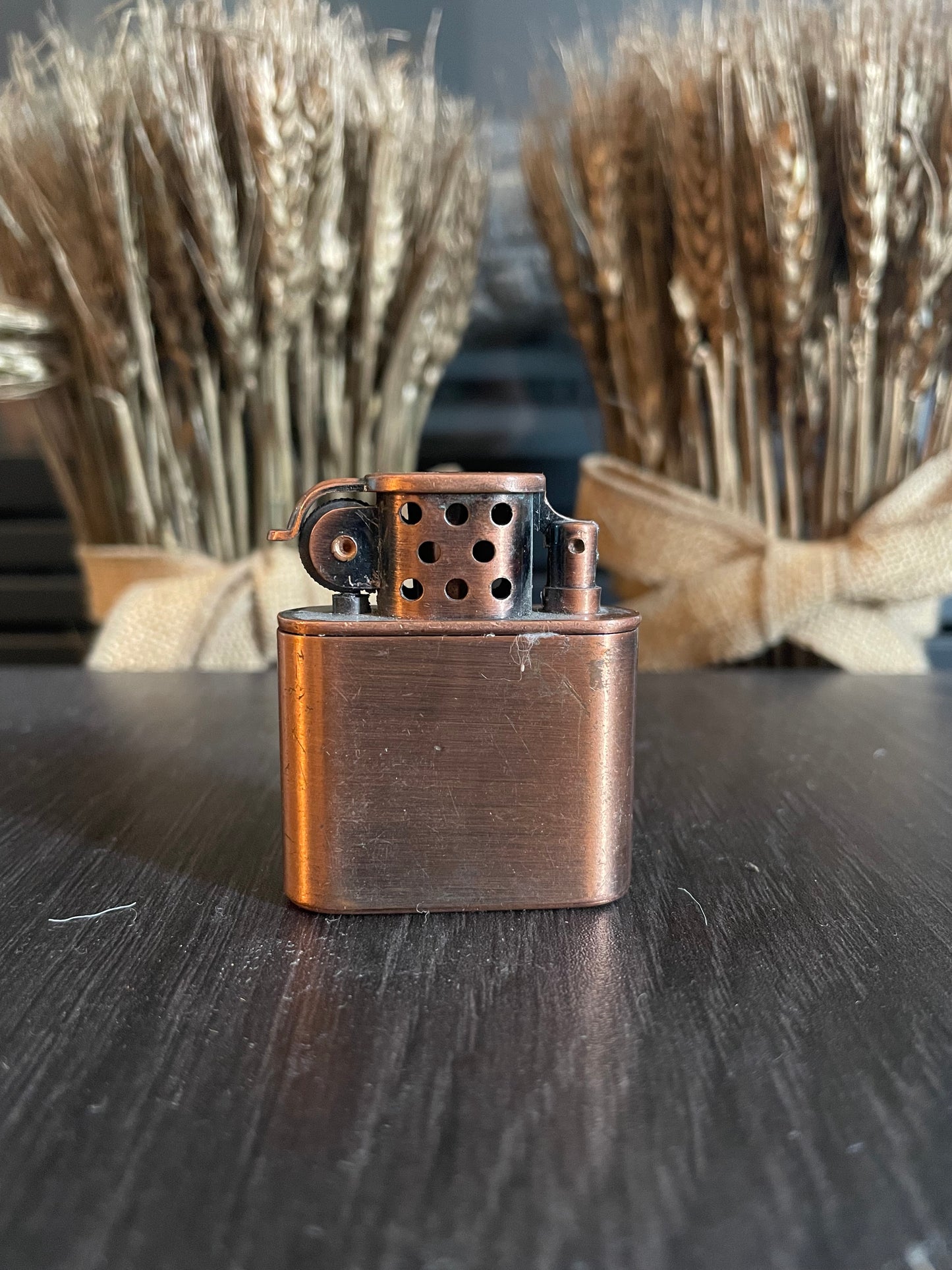 Camel Trench Style Bronze Lighter