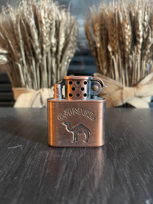 Camel Trench Style Bronze Lighter
