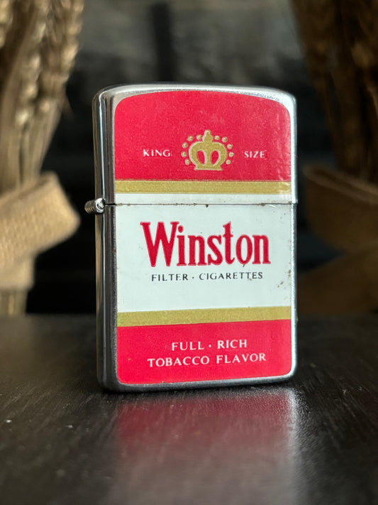 c. 1960’s Winston Cigarettes Flip Top Lighter