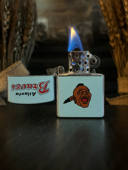 1960’s Atlanta Braves Pocket Flip Top Lighter