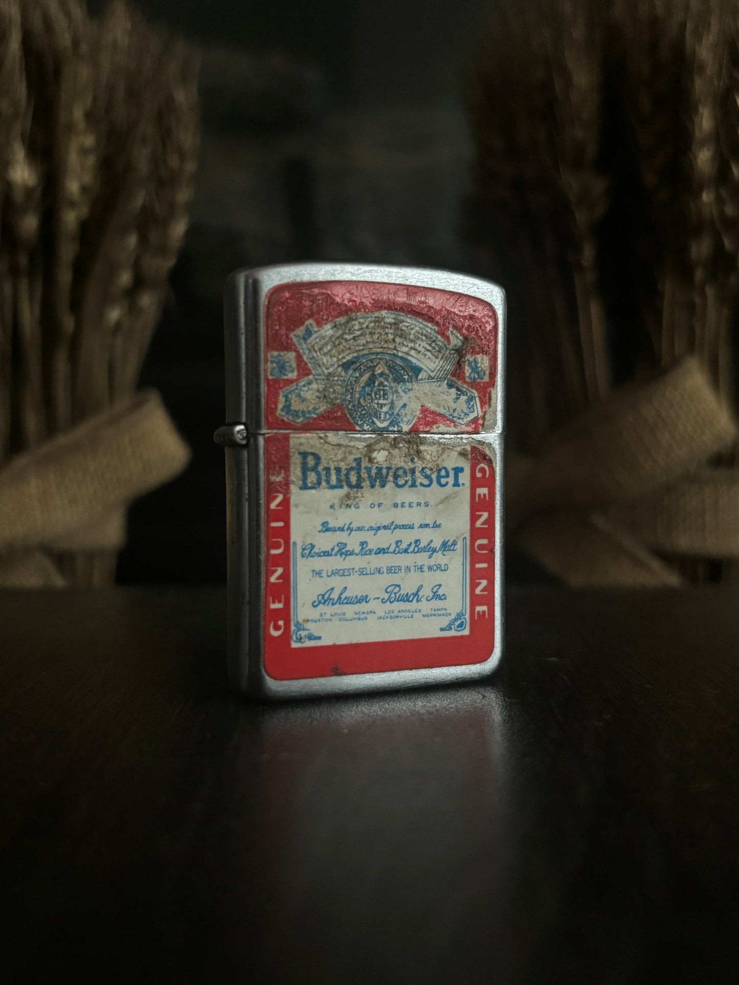 c. 1980’s My-Lite Budweiser Flip Top Lighter