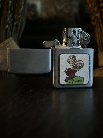 1955 Manners Big Boy Pocket Lighter