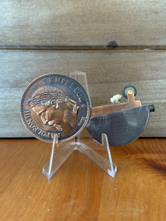 Napoleon III Coin Lighter