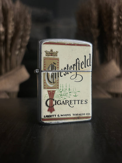 c. 1960’s Chesterfield Cigarettes Flip Top Lighter by Continental