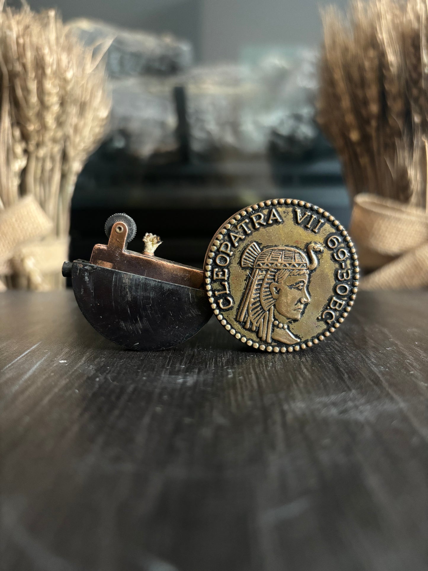 c. 1960’s Cleopatra Coin Lighter