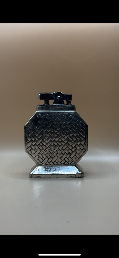 c. 1960’s Woven Pattern Table Lighter