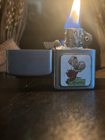 1955 Manners Big Boy Pocket Lighter