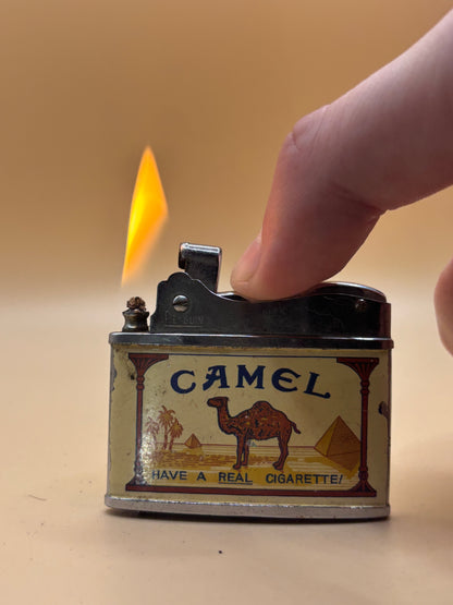 1960’s Camel Flat-Advertisement lighter by Penguin