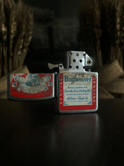 c. 1980’s My-Lite Budweiser Flip Top Lighter