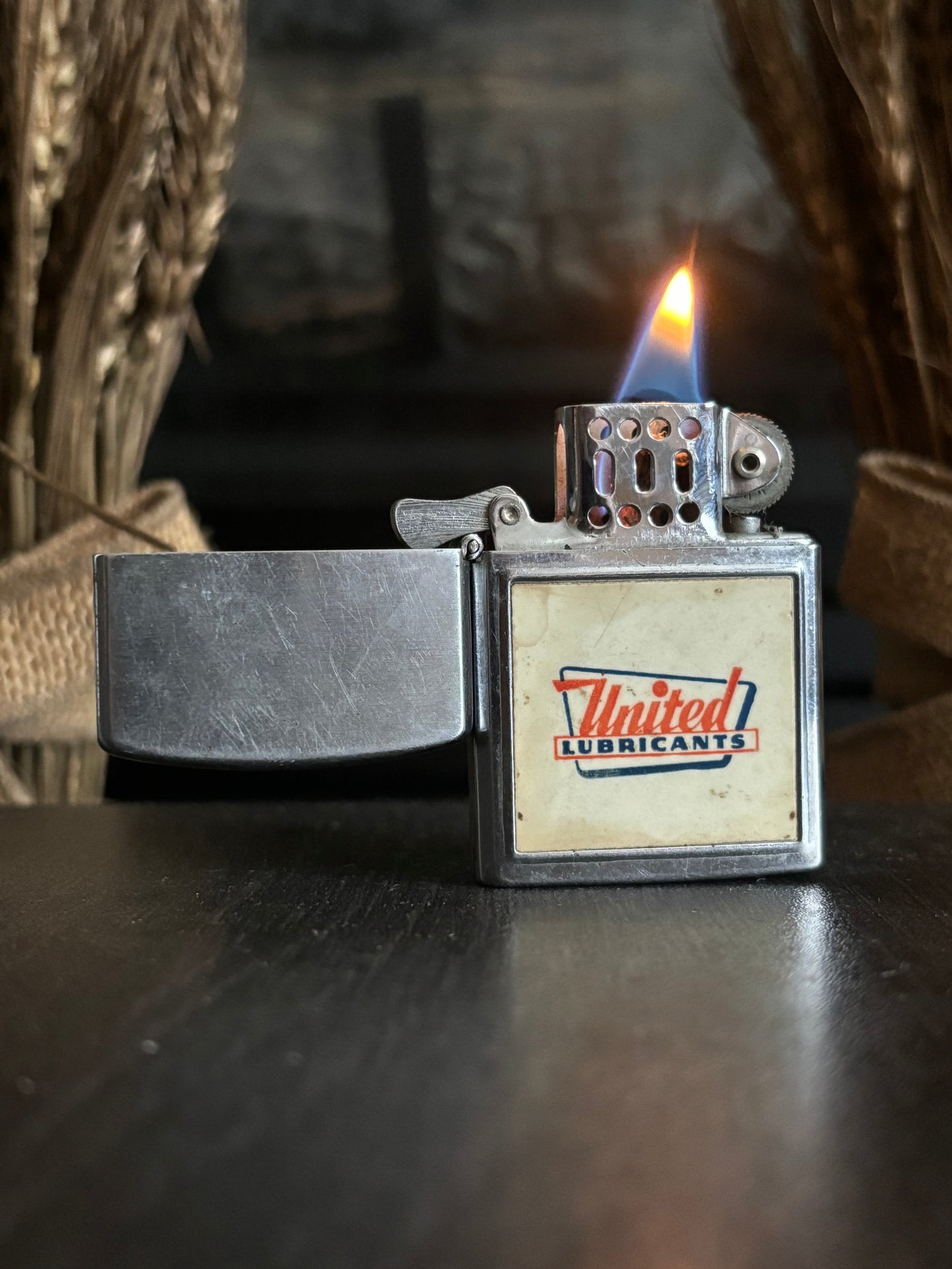 c. 1960’s Warco ‘United Lubricants’ Pocket Lighter