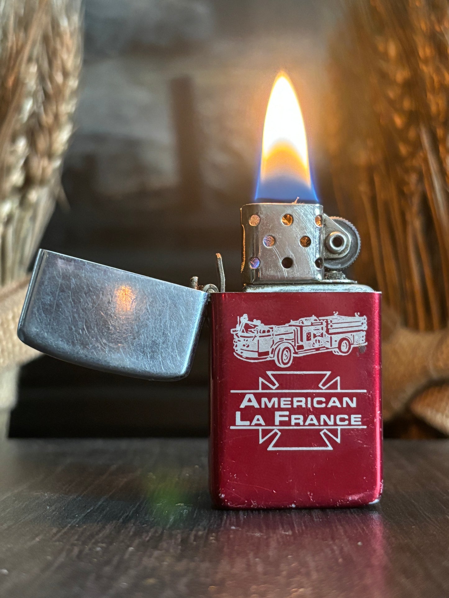 c. 1960’s American LaFrance Fire Engine Flip Top Lighter