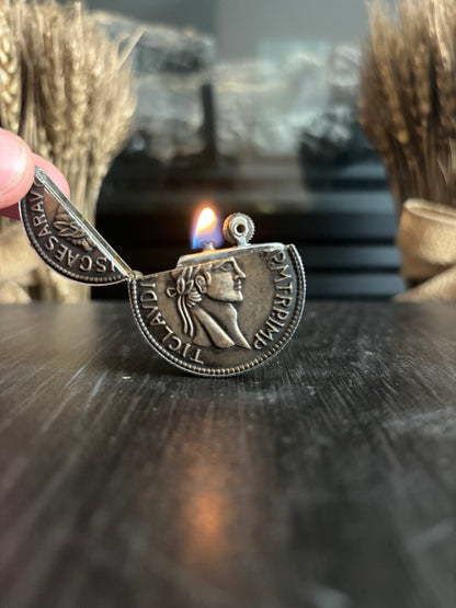 c. 1960’s Caesar Coin Lighter