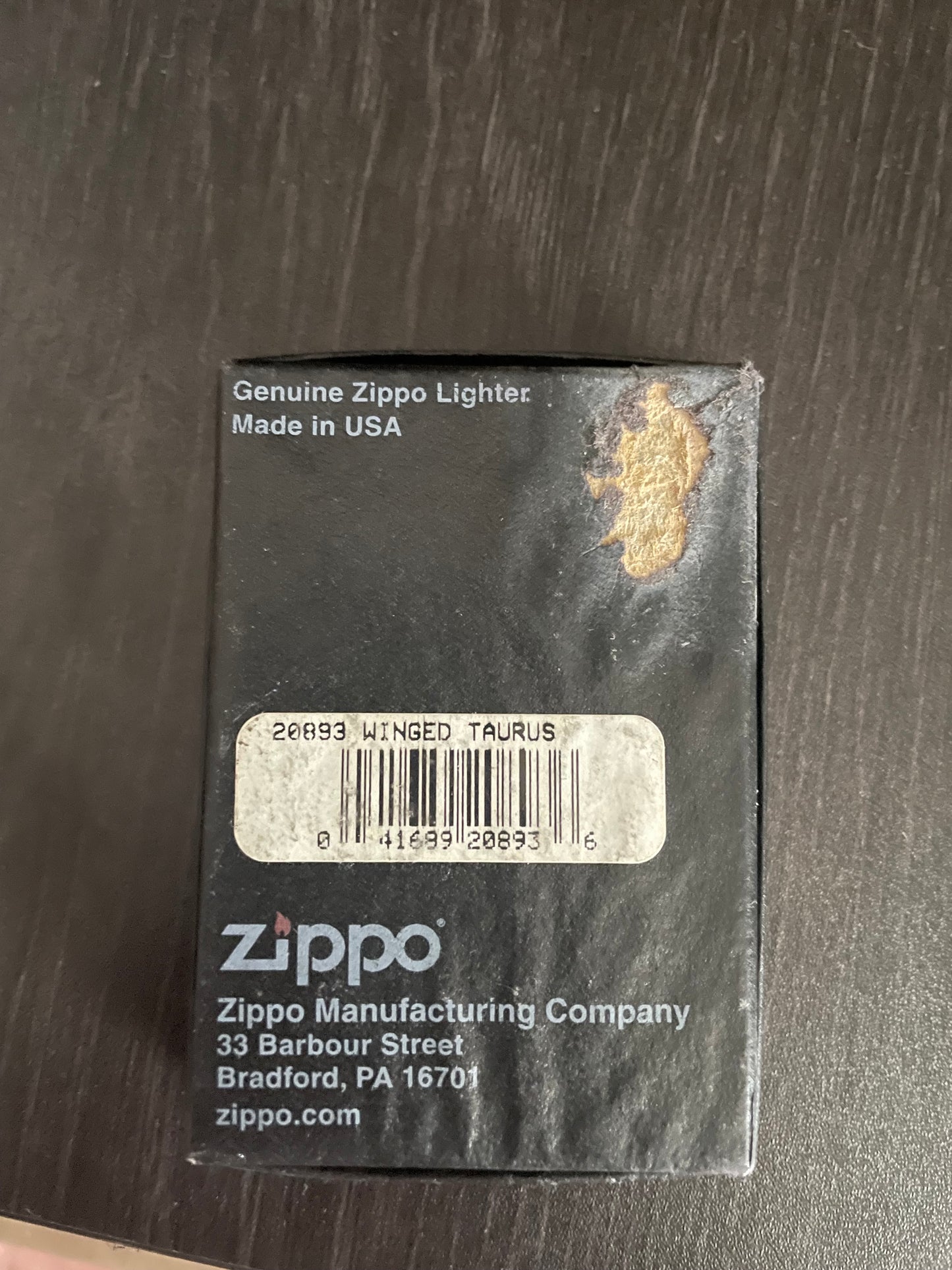 Taurus Zippo