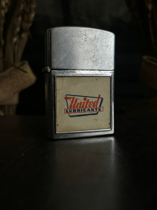 c. 1960’s Warco ‘United Lubricants’ Pocket Lighter