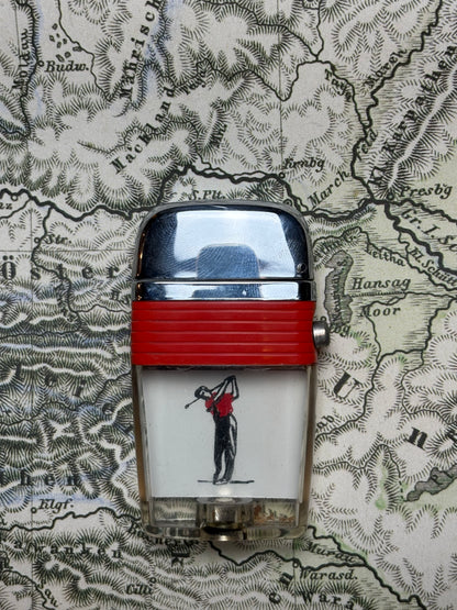 Scripto Vu Golfer Lighter
