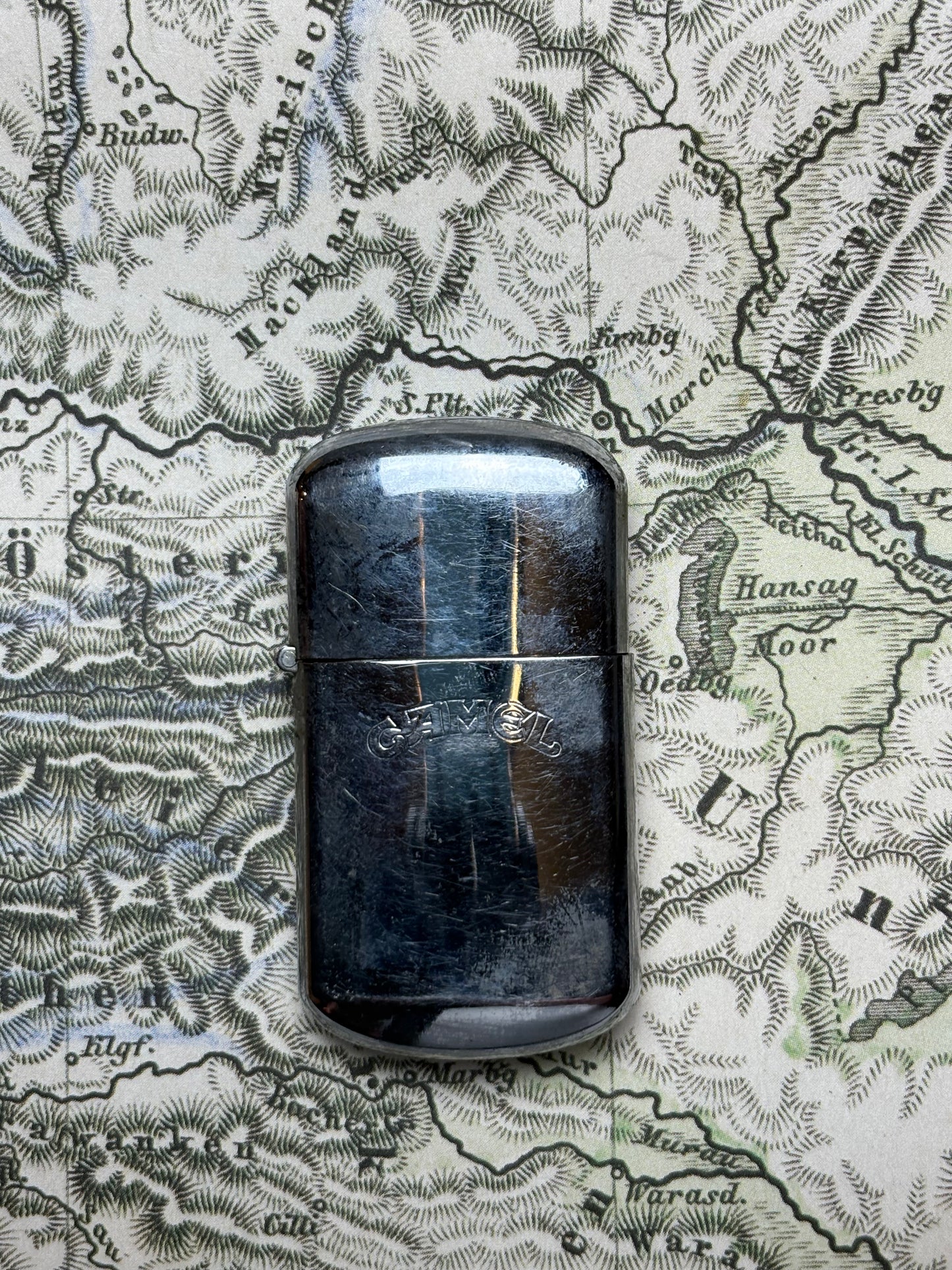 Silver Camel Lighter