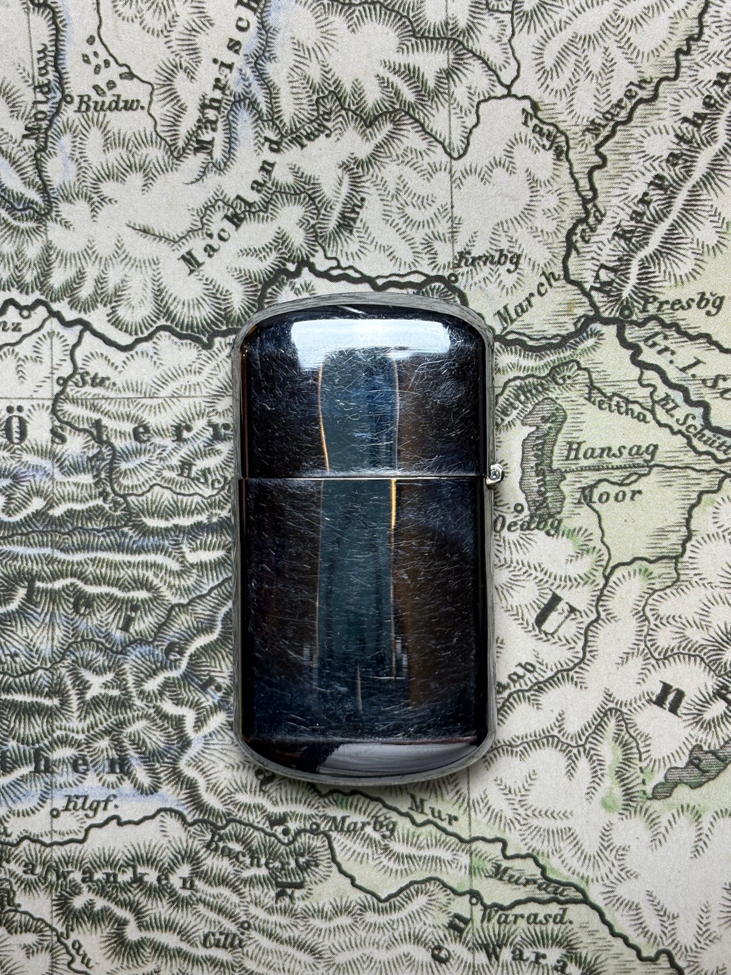 Silver Camel Lighter