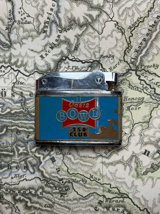 c. 1960’s Barlow Bowling Flat-Ad Lighter