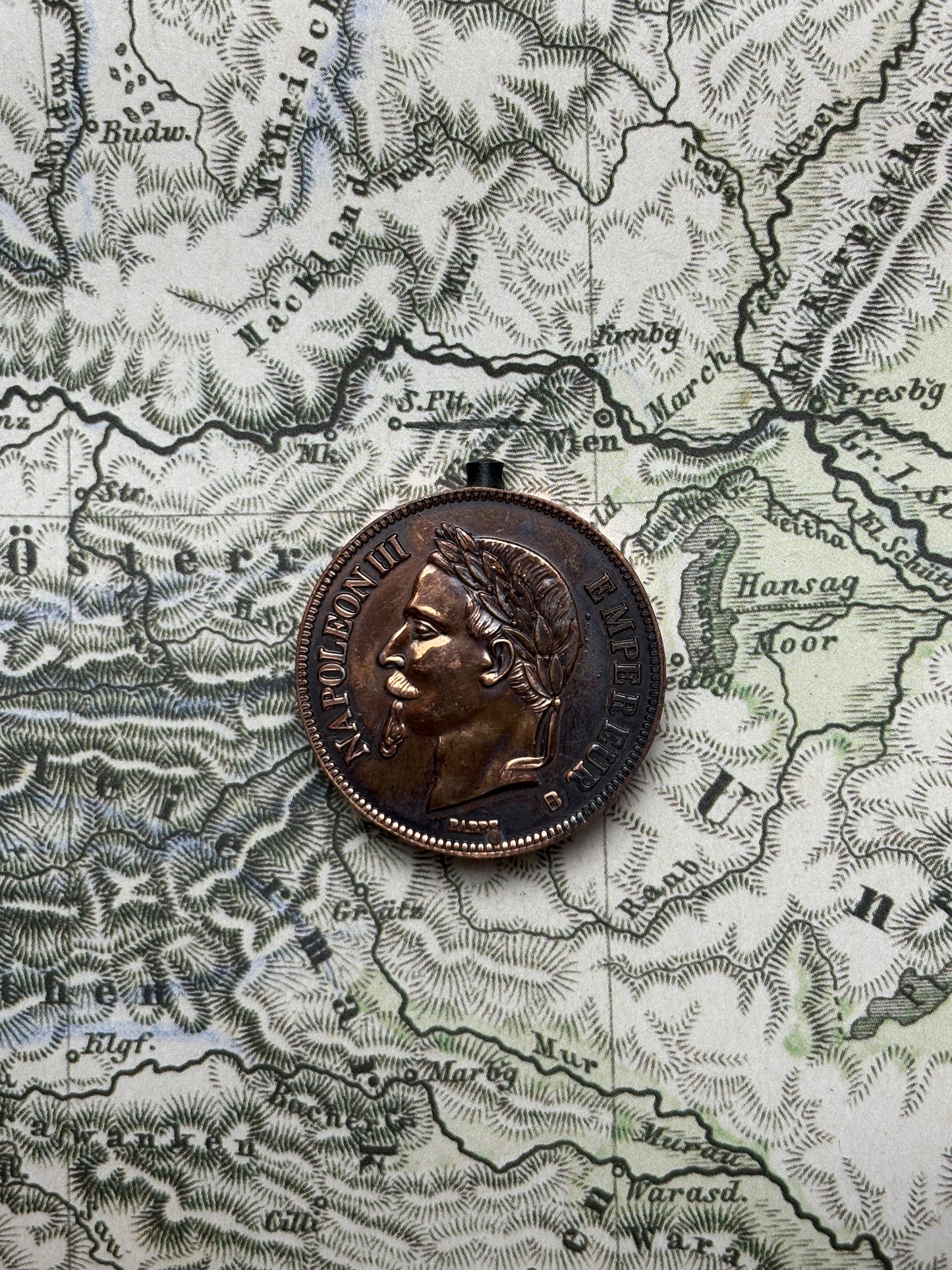 Napoleon III Coin Lighter