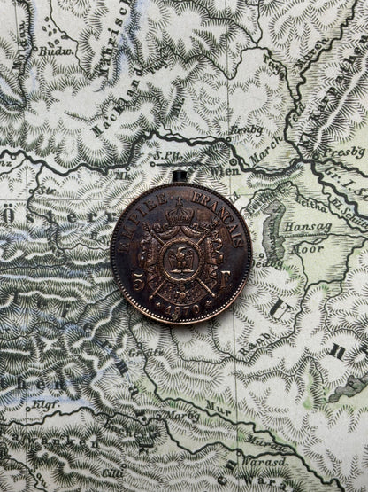 Napoleon III Coin Lighter