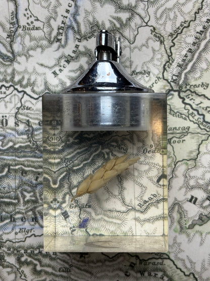 Lucite Wheat Table Lighter