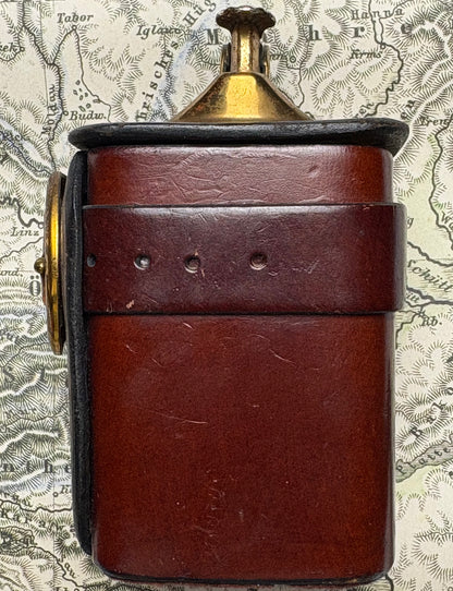 c. 1940’s Evans Belt Buckle Table Lighter