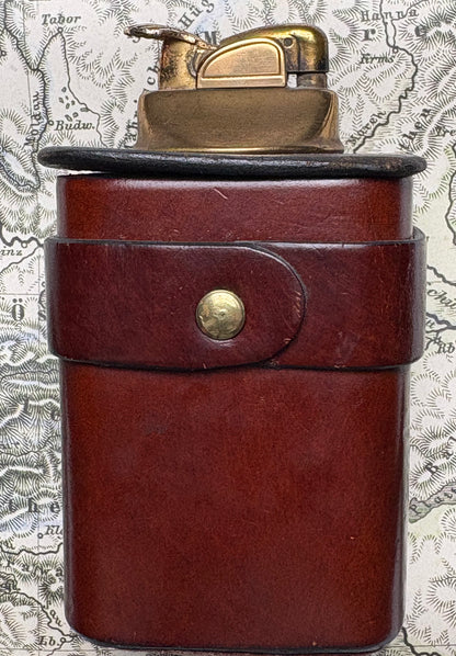 c. 1940’s Evans Belt Buckle Table Lighter