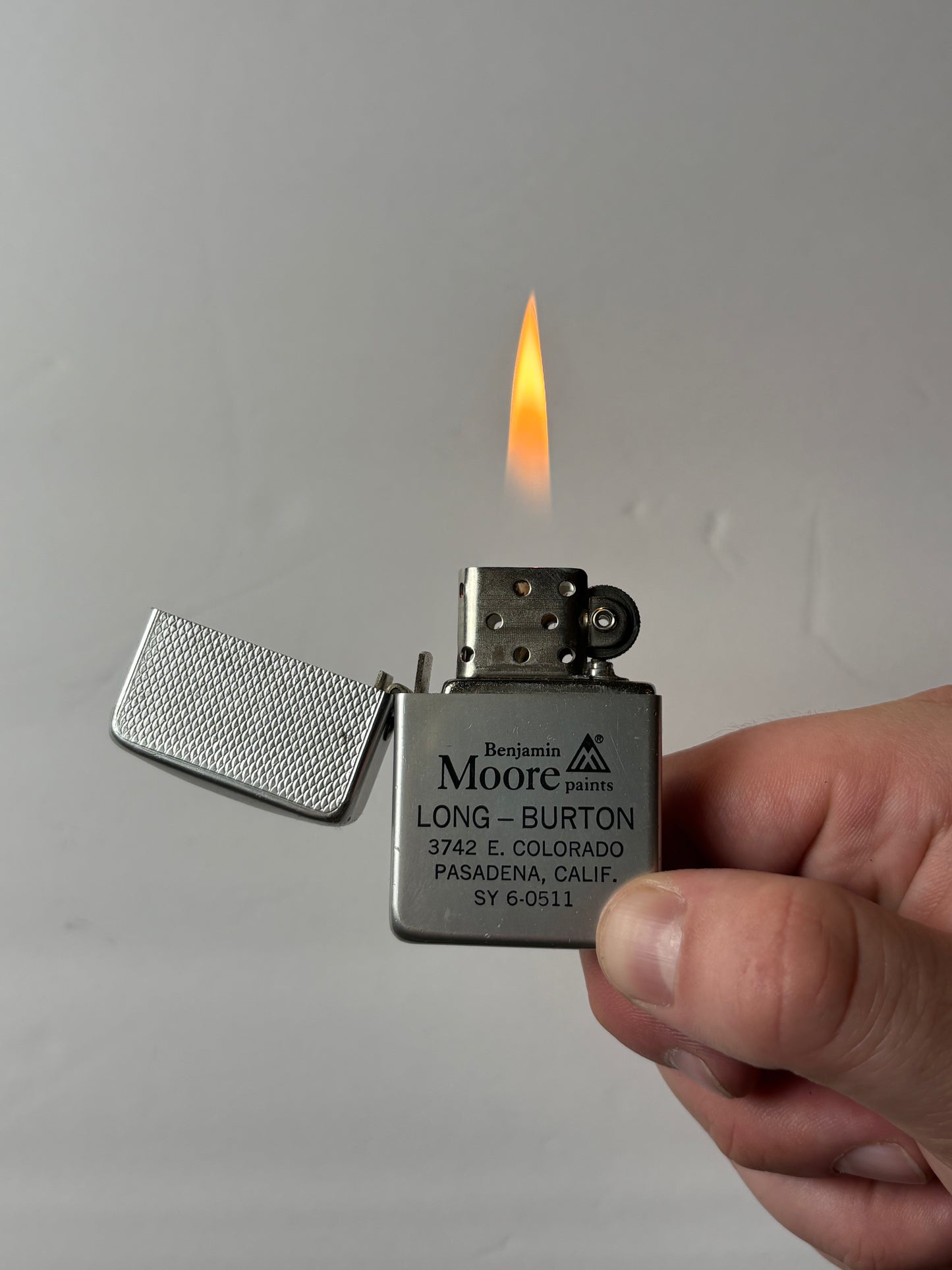 c. 1960’s Benjamin Moore Paints Flip Top Lighter