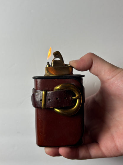 c. 1940’s Evans Belt Buckle Table Lighter