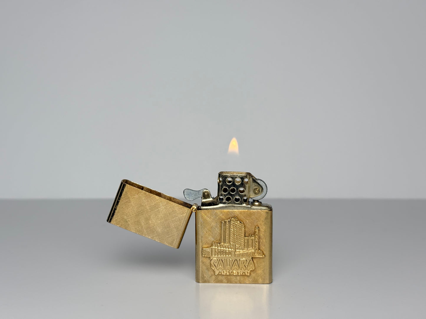 Sahara Las Vegas 14k Gold Plated Lighter