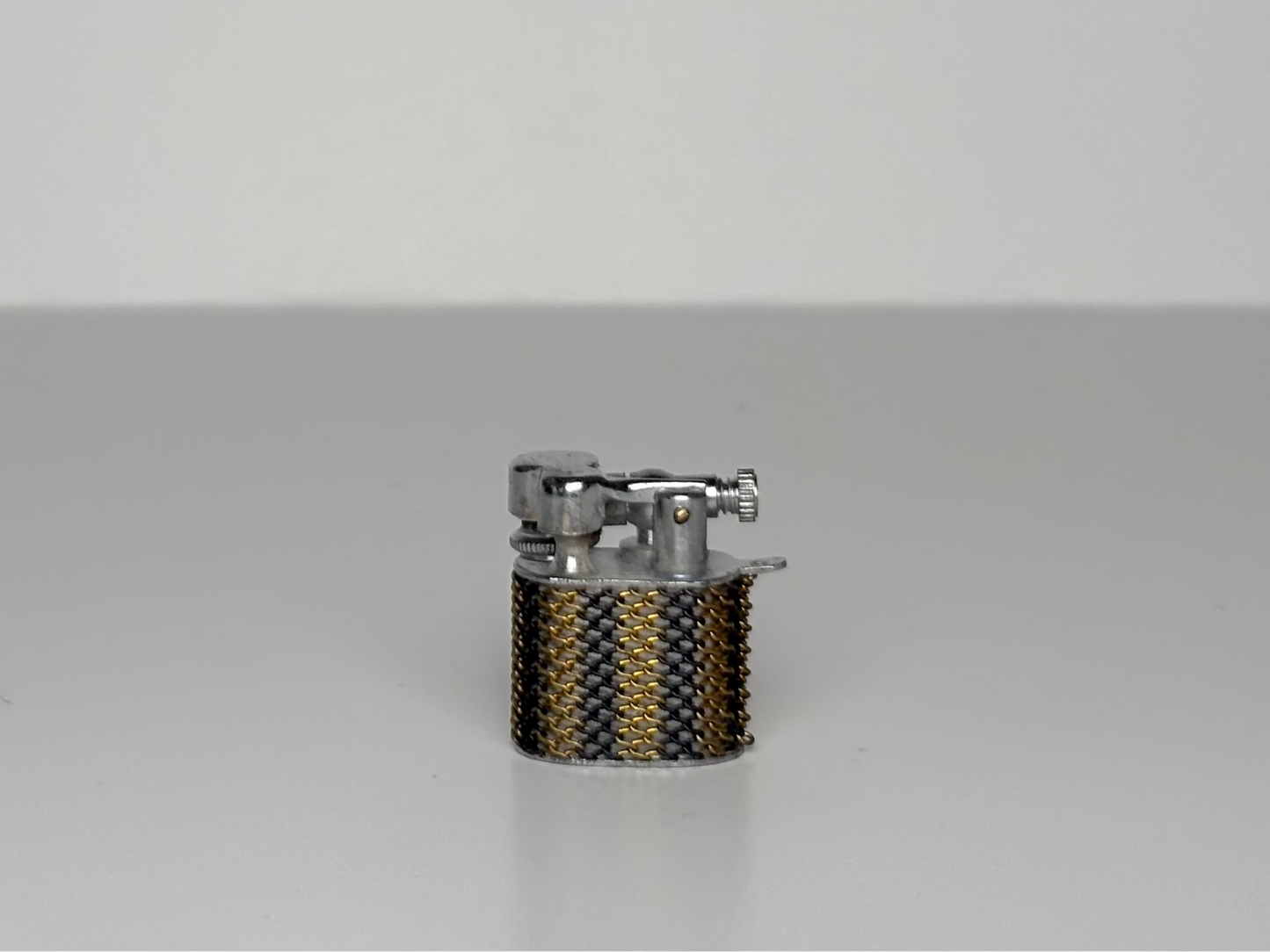 1960s Mini Chain Mail Lift Arm Lighter