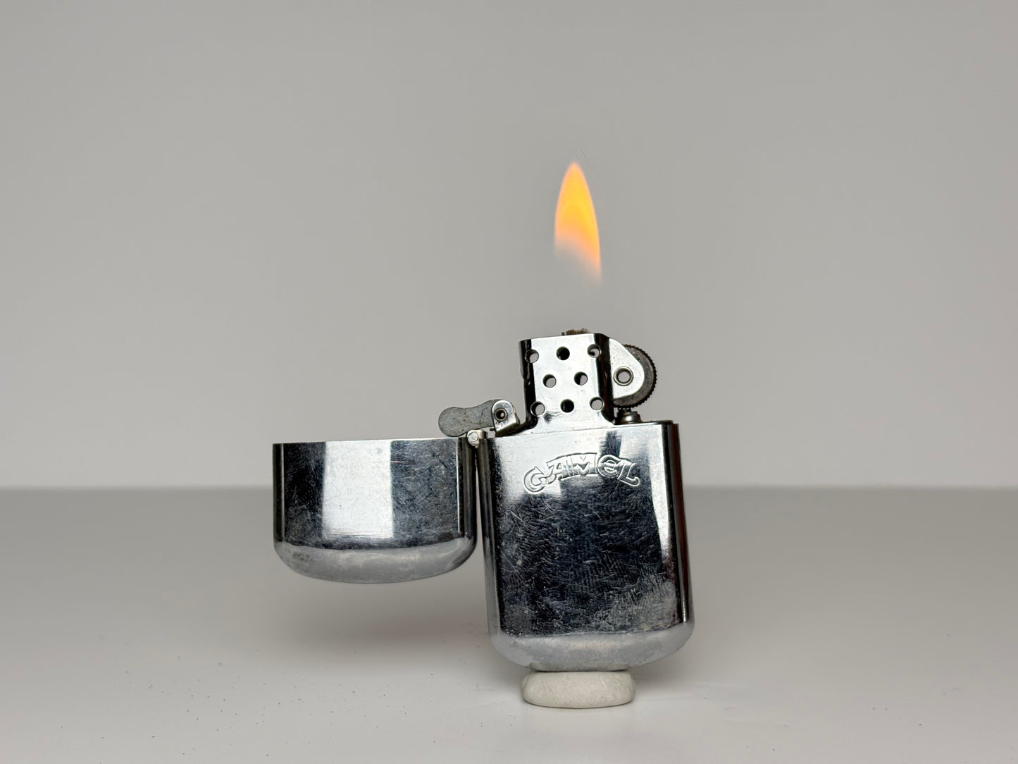 Silver Camel Lighter